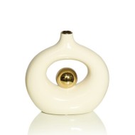 Декоративная ваза из керамики Viara 19,5х19,5 см 398114