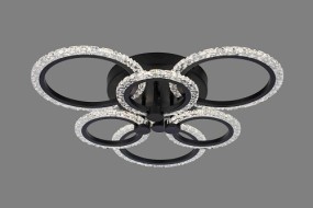 Люстра 3009/3+3 BK 108W 3000-6000K