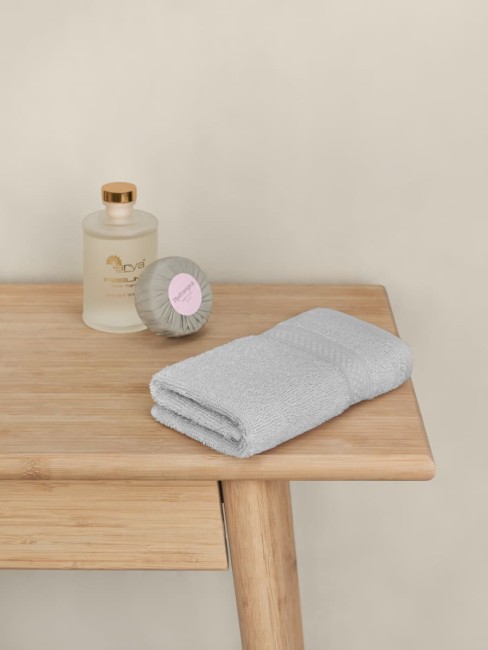 Полотенце Однотонное 50X90 Miranda Soft Серый 8680943039408