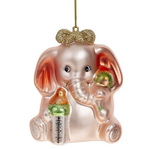 Украшение новогоднее "Слоник", L7 W5 H9 см 794424