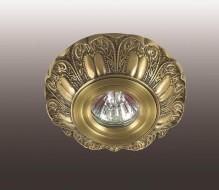 Светильник точечный 370186, светлая бронза