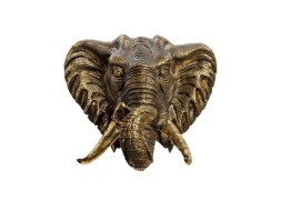 Слон  голова БФ13 Н-50см,L-58см  БРОНЗА