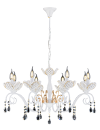 Люстра СФЕРА СВЕТА 5352/8 WT+GOLD Люстра СФЕРА СВЕТА 5352/8 WT+GOLD