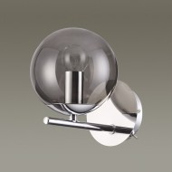 Бра 4454/1WS MODERNI LN20 142 хром, дымчатый E14 1*40W 220V SIERRA