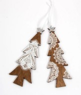 Игрушка ёлочная "Ёлочка", 8*20см 172803