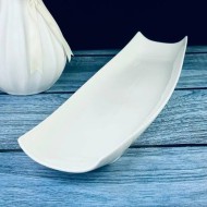 Прямоугольное блюдо 46см BIANCO 118-062 Фарфор