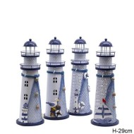 Сувенир Маяк 29 см / M001ABCD  LED подсветка 142289