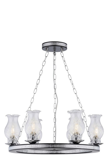 Люстра 85649/6B WENGUE+CH