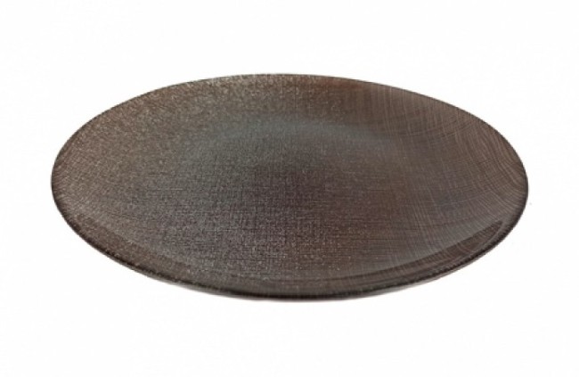 ТАРЕЛКА "ТАЛИСМАН" 17857/С 28 СМ КОРИЧНЕВАЯ