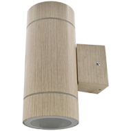 Светильник уличный 8013A влагозащ. метал светлое дерево  мат IP65 2*GX53 FW53W2ECH