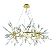 Люстра 5705E/12A GOLD H+CLEAR