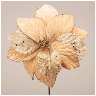 ЦВЕТОК ИСКУССТВЕННЫЙ "ПУАНСЕТИЯ" 226-1030 ДИАМЕТР=30 СМ