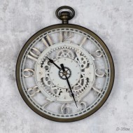 Часы настенные 35 см / 253-1 / шестеренки 735234