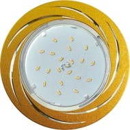 Точечный светильник GX53 H4 DL5386 мат.золото/алюм FG5386ECB