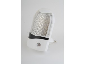 Ночник NL-249 0.5W 90x60x60 220V, фотосенсор, пластик, выкл.