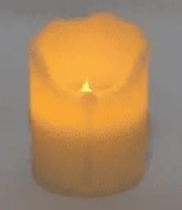 Свеча светодиодная, 8*10см SC-50361