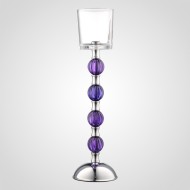 Подсвечник Blue Glass на длинной ножке 0796--29