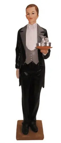 Статуэтка "Дворецкий" 9*9*33см FL-39648