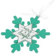 Игрушка ёлочная "Снежинка", 14*14см 172825