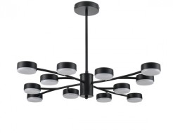 Люстра 8117/12 COMFI LN25 195 черный, металл TORINA