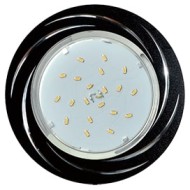 Точечный светильник GX53 H4 DL5386 черный/алюм FB5386ECB