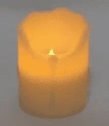 Свеча светодиодная, 8*12см SC-50362