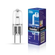 Лампа галогенная CAMELION G4 20W 220V 318099 Лампа галогенная CAMELION G4 20W 220V 318099