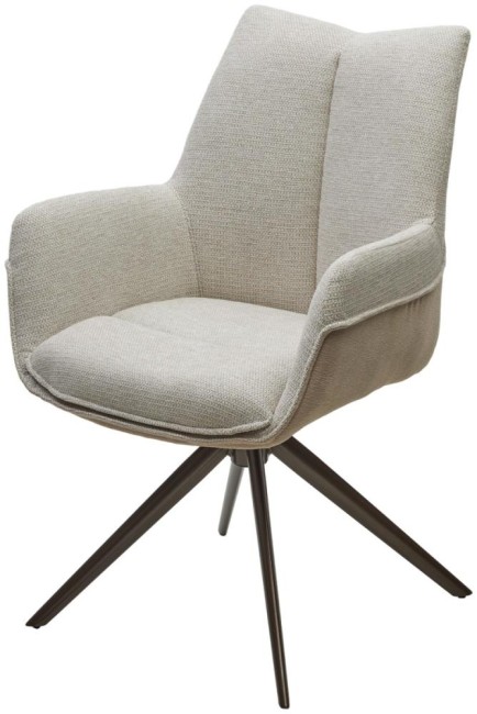 Стул PONTUS 360 град. поворот. KN01-05 Бежевый/ BZ1046-11 Беж Шоколад золото (от 2-х штук) 626M05487