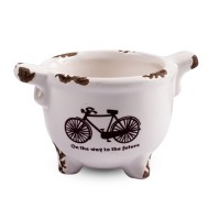 Горшочек для цветов  5х6 см 1612 (бел.) 68255