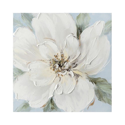 Настенное панно Sendriza, белый, дерево, холст, 80х80 см 357636