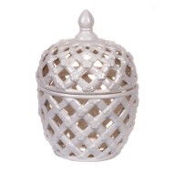 Шкатулка керамическая HDT16502-L 30х19 см (бел) 65407