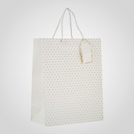 Подарочный Крафтовый Пакет Белый 10405-35белый