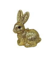 Фигурка подвесная "Зайка"(золото) 113-873