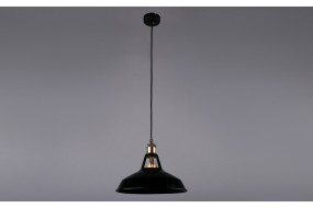 Светильник подвесной РС20913 BK+AB/1P "Сама"