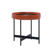 СТОЛ ПРИСТАВНОЙ LADIN BRC6216B D50 ТЕРРАКОТ