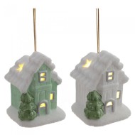 Фигурка декоративная "Домик", с подсв. 8*5,5*10,5см 793546