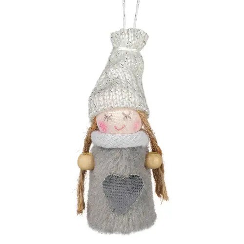 Декор новогодний "Девочка", 8см DN-59254