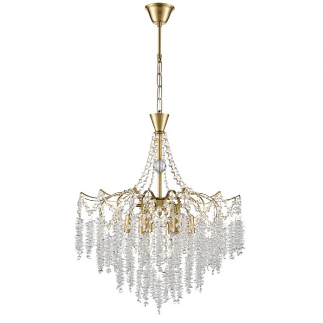 Люстра подвесная 8243/6 CLASSI LN25 22 латунь, металл KRISTINA