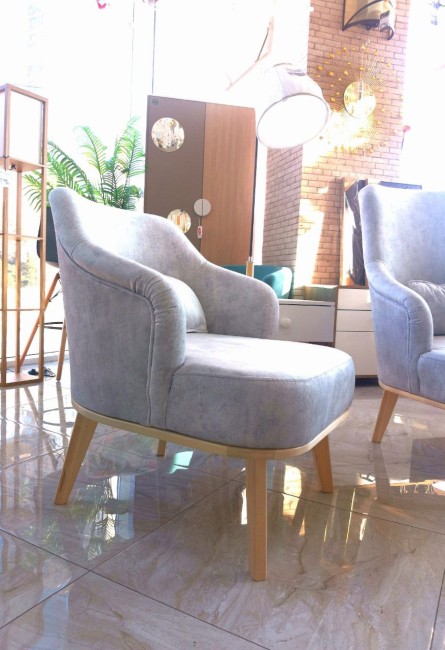 Кресло отдыха "Комфорт 5"  (Низкая спинка)  FRESCA BRILLIANT Бесцветный (Лак)  Категория1