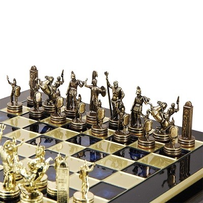 Игра Шахматы "Троянская война" 36*36 см MP-S-4-C-36-BLU