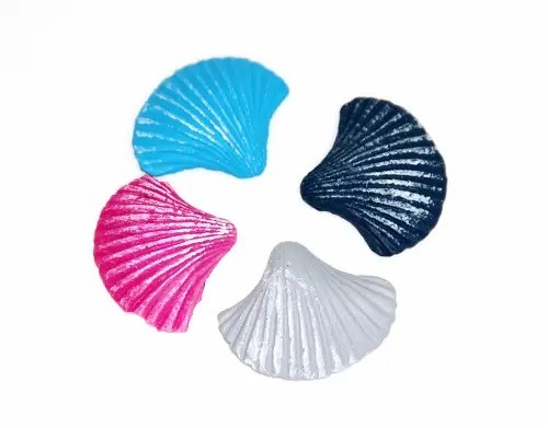 Ракушки цветные набор, 25шт. MK-56030