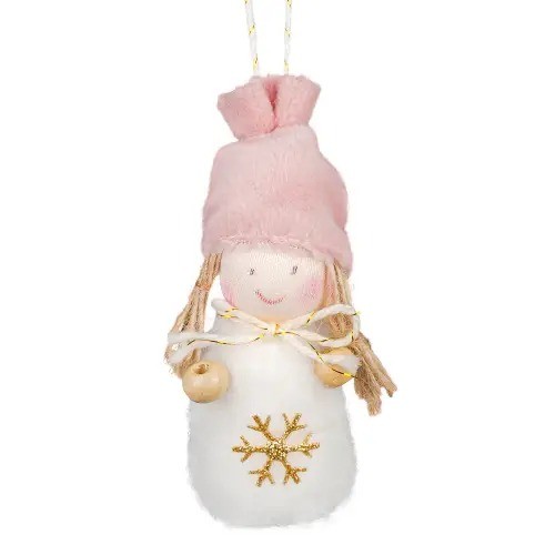 Декор новогодний "Девочка", 8см DN-59252