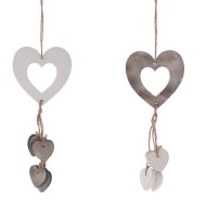 Украшение новогоднее "Сердце", H25 см 401761