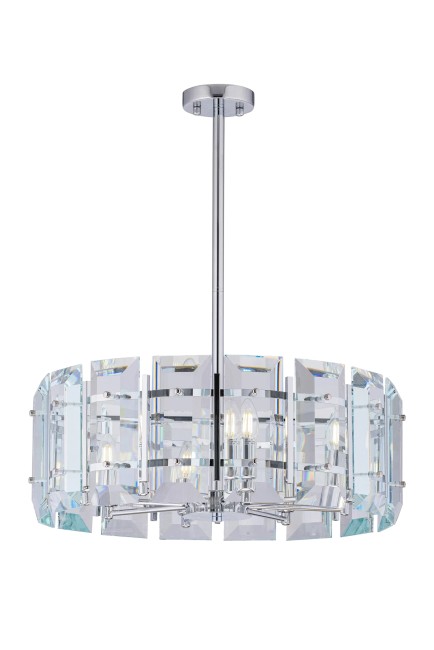 Люстра 9191R/8A CHR