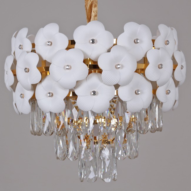 Светильник потолочный IL8139-5РLY-39 GD WT