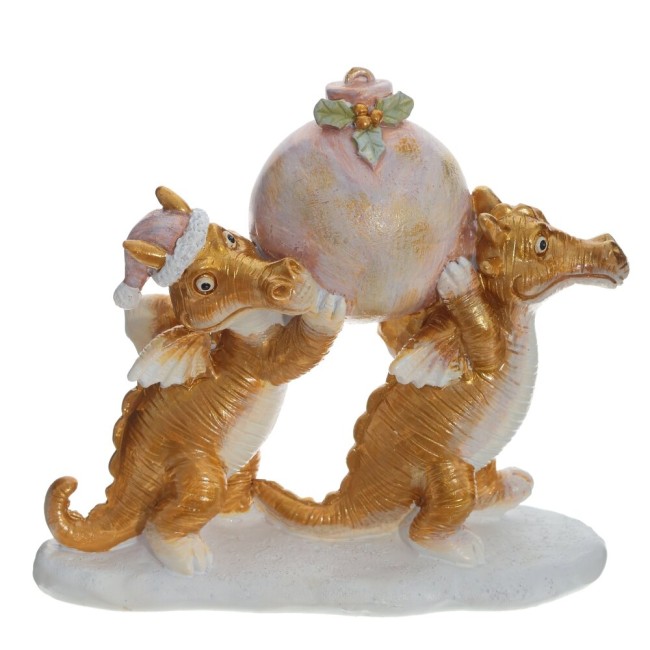 Фигурка декоративная "Драконы", L12 W4,5 H11 см 794300