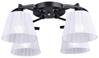 Светильник "Аккорд" РС20904 BK+CR/4C