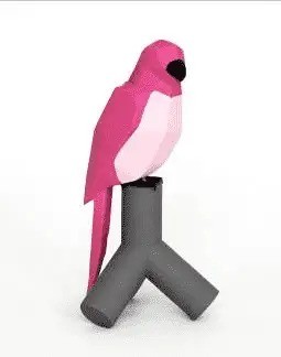 Статуэтка "Попугай", 13*13*14см FL-55603