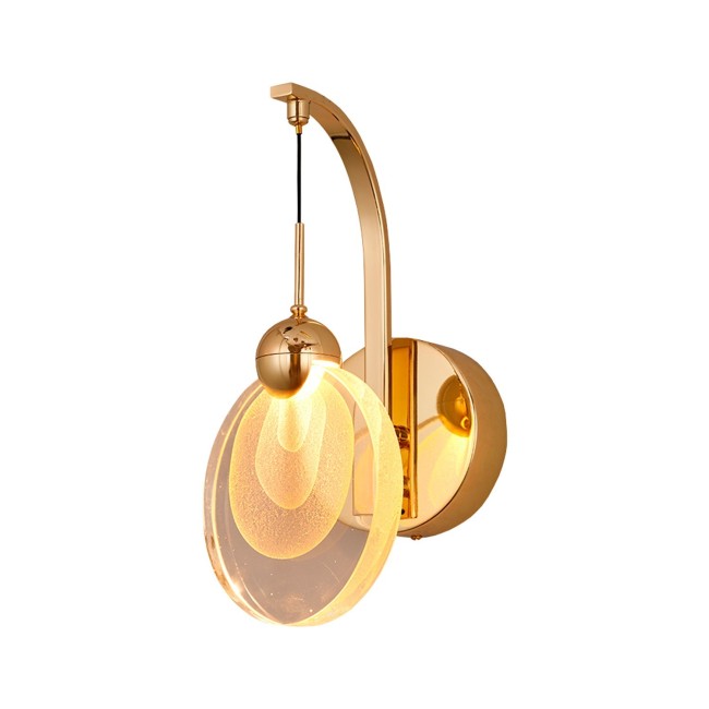 Настенный светодиодный светильник ЭкономСвет G61364/1wGD CL+WT