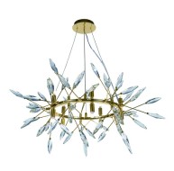 Люстра 5705E/10A GOLD H+CLEAR